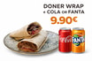 Chicken Doner Wrap Or Mix + Drink 330ml